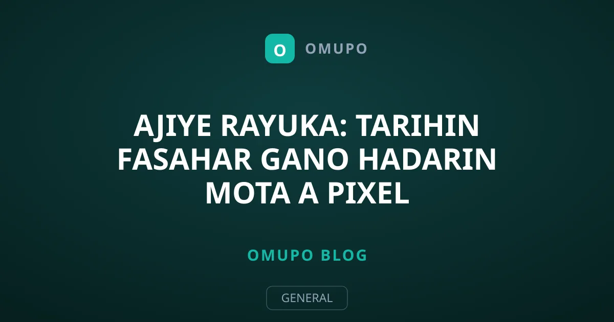 Ajiye Rayuka: Tarihin Fasahar Gano Hadarin Mota A Pixel